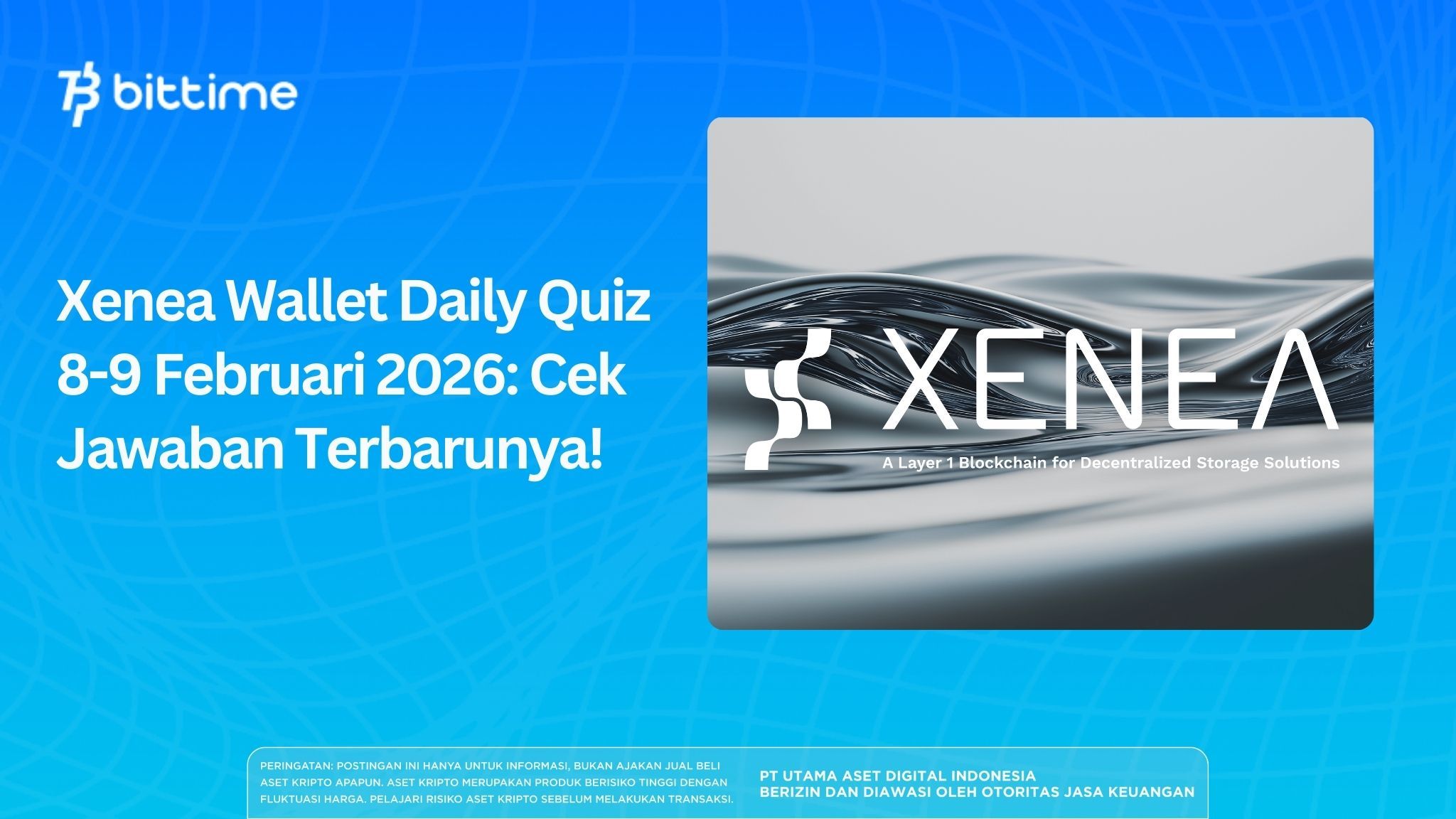 Xenea Wallet Daily Quiz February 8-9, 2026 Check the Latest Answers!