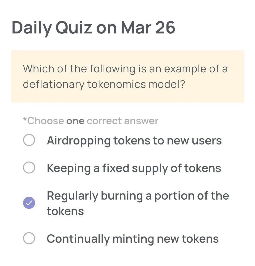 Xenea Wallet Daily Quiz March 26 2025 Take the Prize! - jawaban.webp