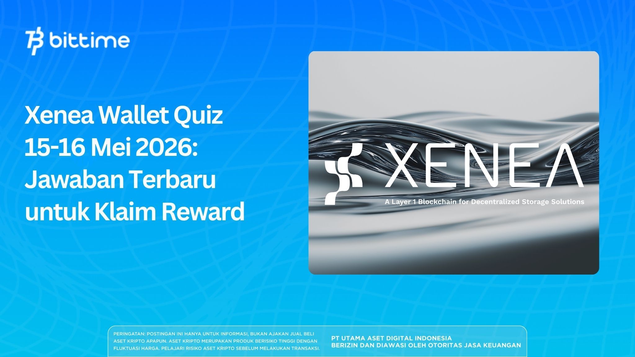 Xenea Wallet Quiz May 15–16, 2026: Latest Answers to Claim Rewards