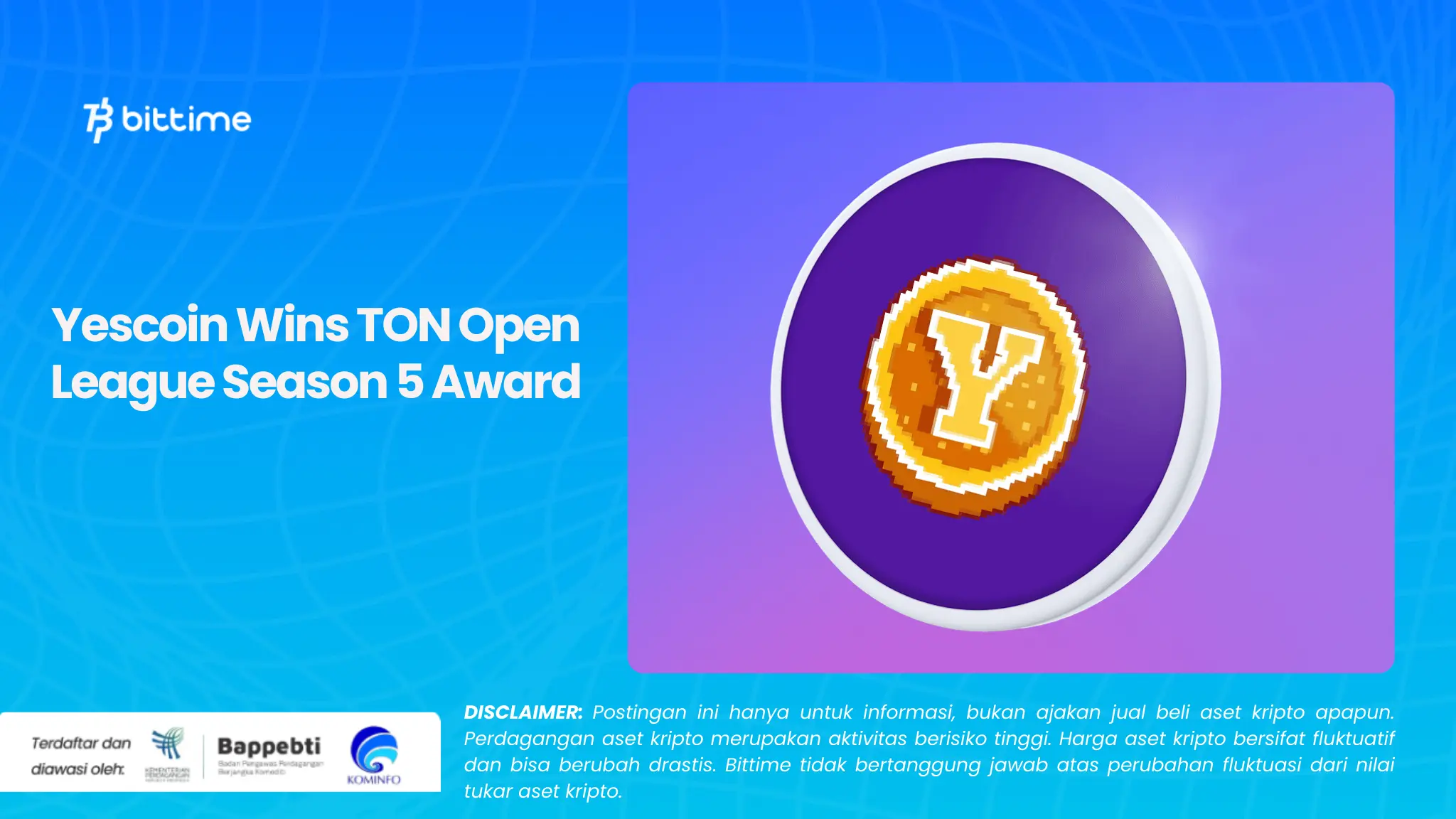 Yescoin Wins TON Open League Season 5 Award