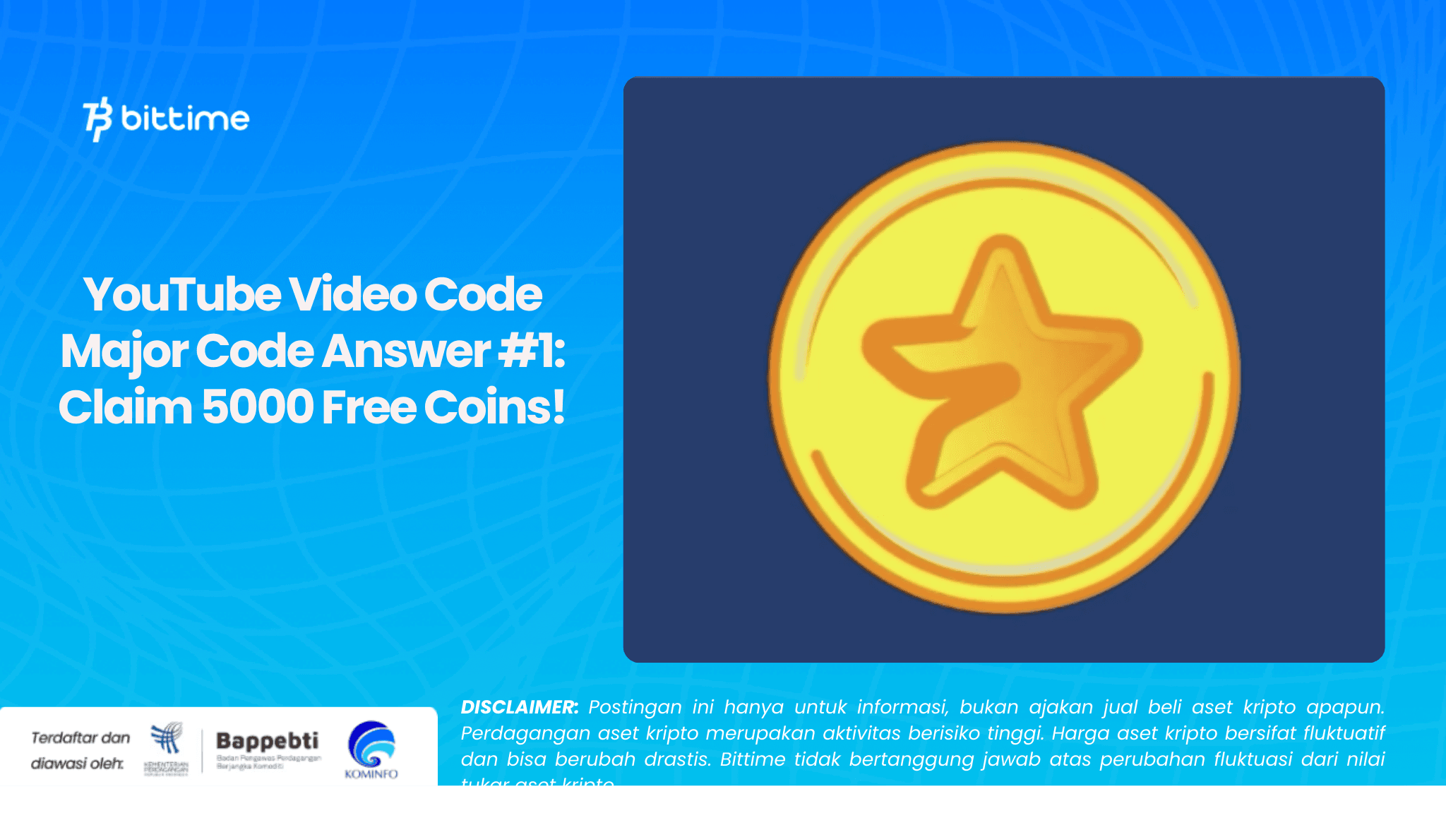 YouTube Video Code Major Code Answer #1 Claim 5000 Free Coins!.png