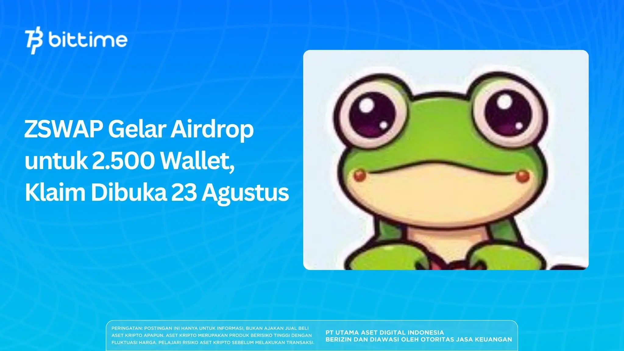 ZSWAP Gelar Airdrop untuk 2.500 Wallet, Klaim Dibuka 23 Agustus.webp