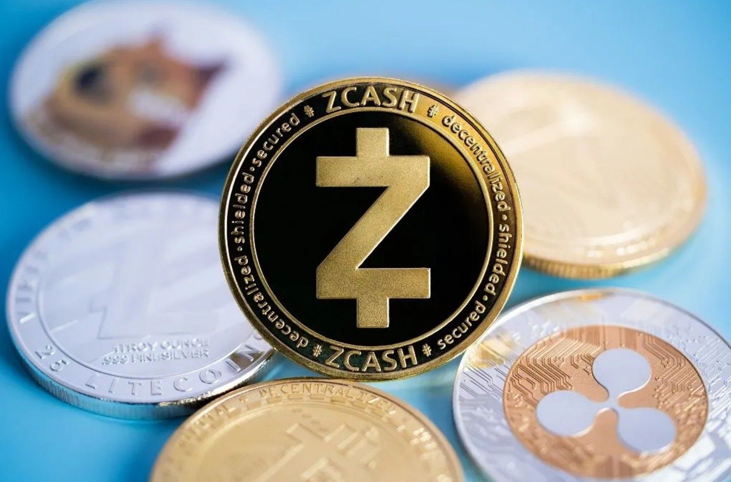 Zcash coin.