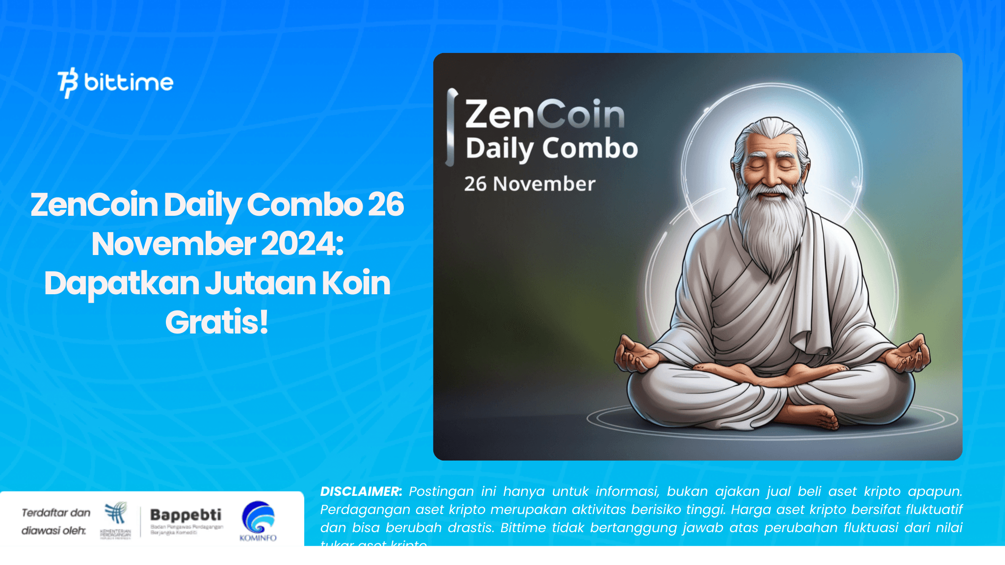 ZenCoin Daily Combo 26 November 2024 Dapatkan Jutaan Koin Gratis!.png