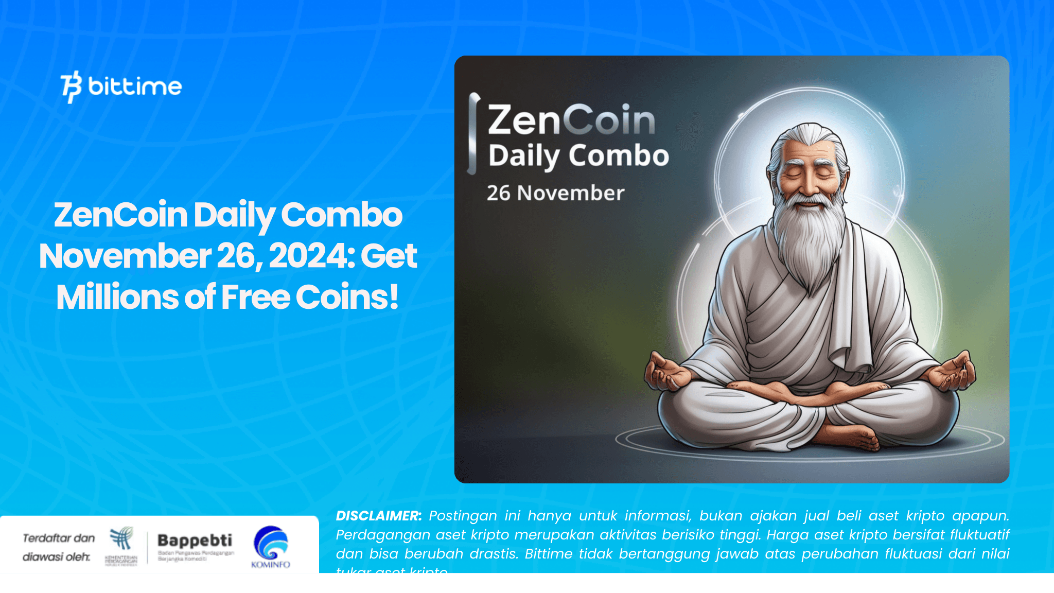 ZenCoin Daily Combo November 26, 2024: Get Millions of Free Coins!