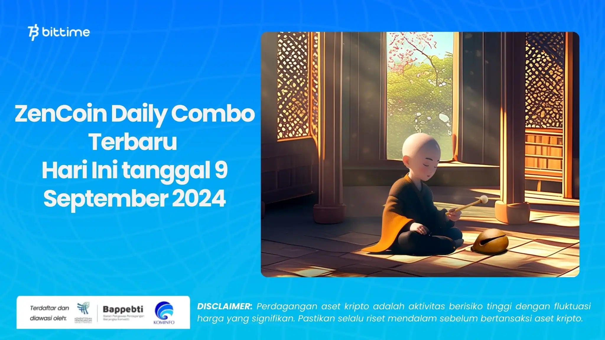 ZenCoin Daily Combo Terbaru  Hari Ini tanggal 9 September 2024.webp