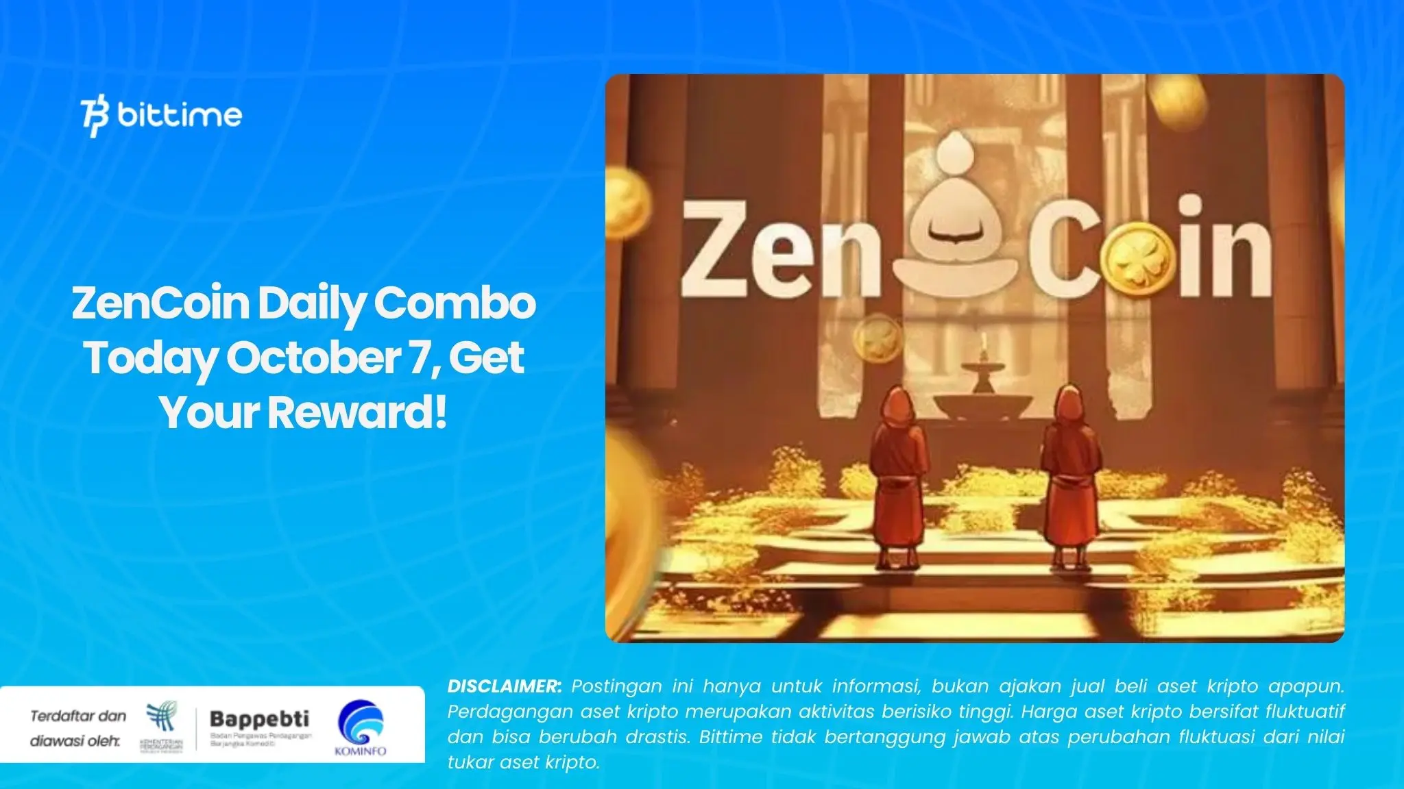 ZenCoin Daily Combo Today October 7, Get Your Reward!.webp