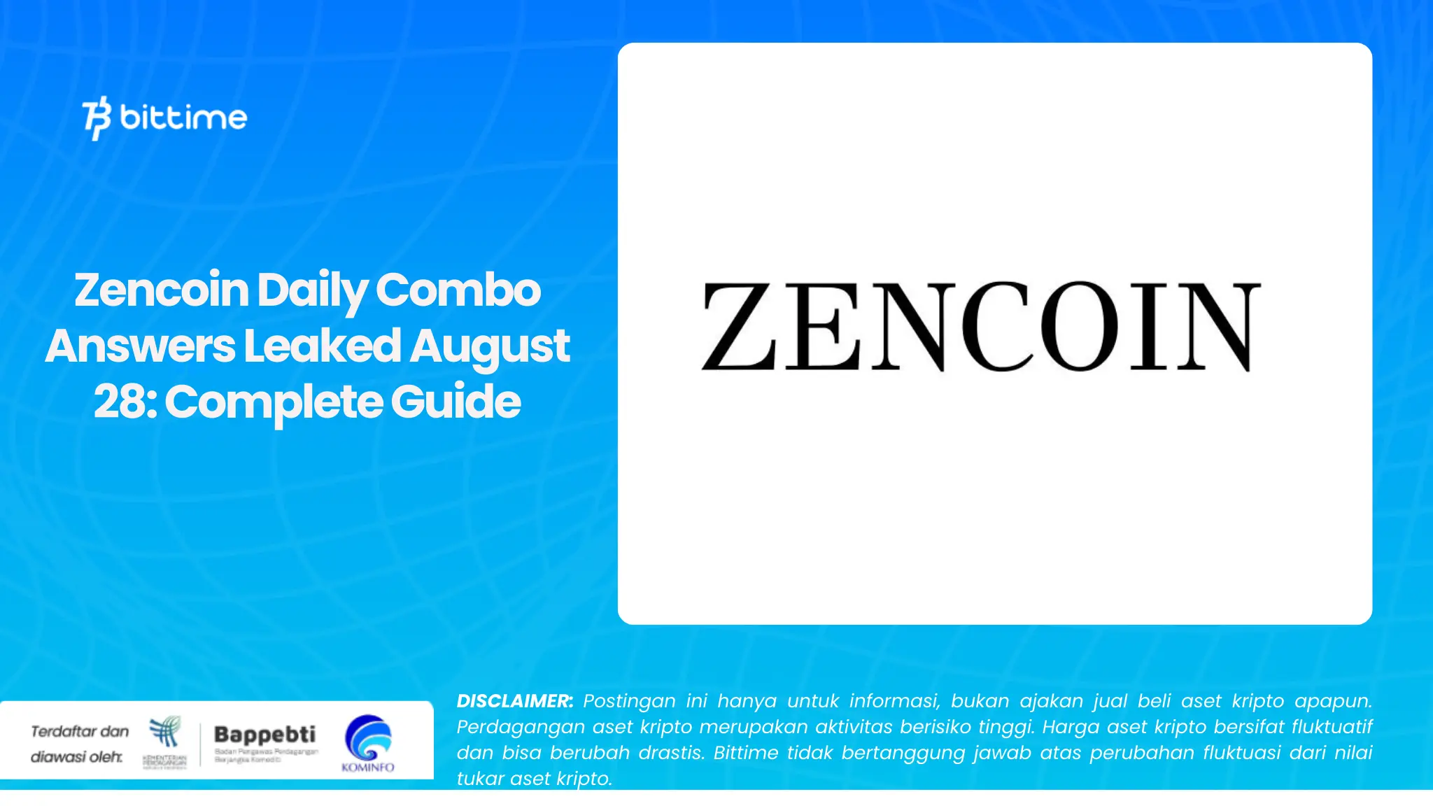 Zencoin Daily Combo Answers Leaked August 28 Complete Guide.webp