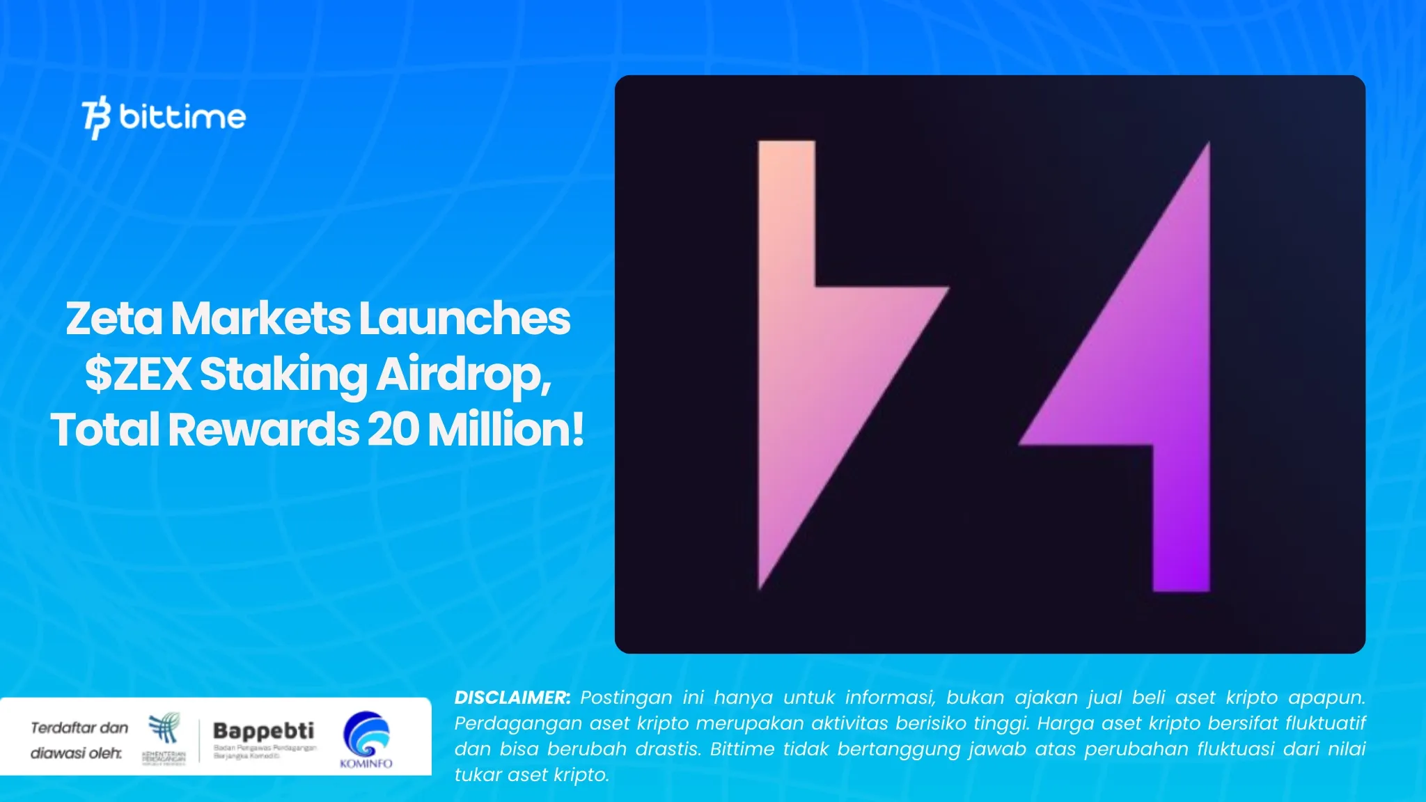 Zeta Markets Launches $ZEX Staking Airdrop.webp