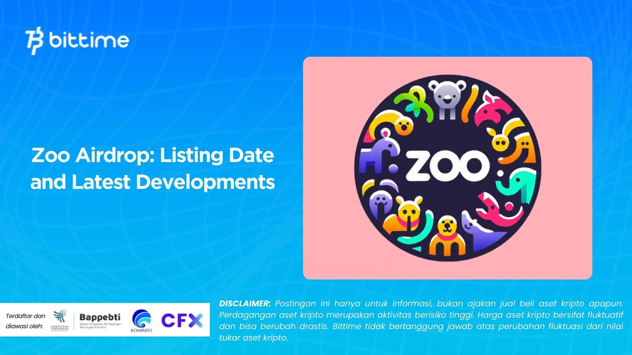 Zoo Airdrop Listing Date and Latest Developments.