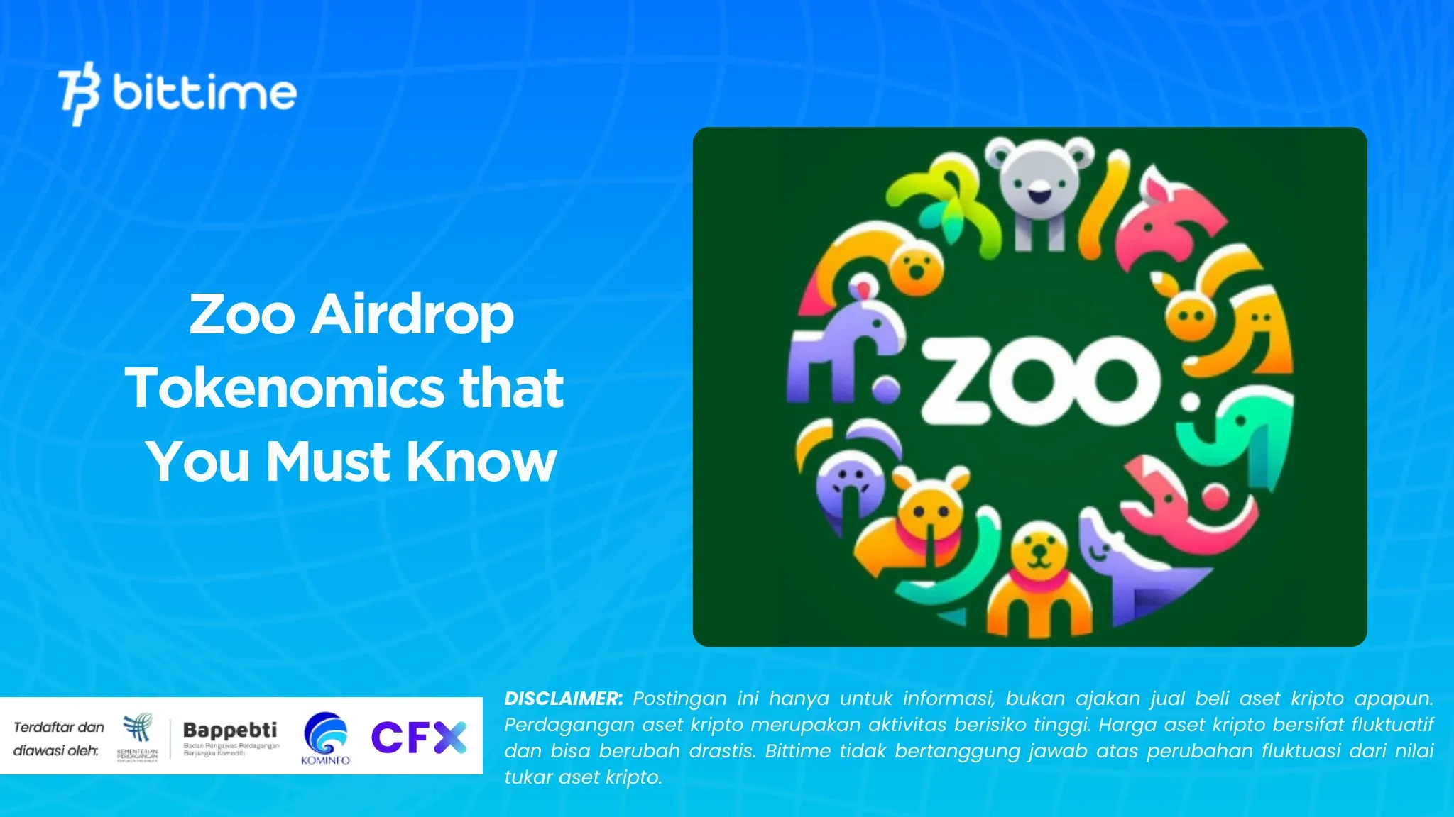 Zoo Airdrop Tokenomics that You Must Know