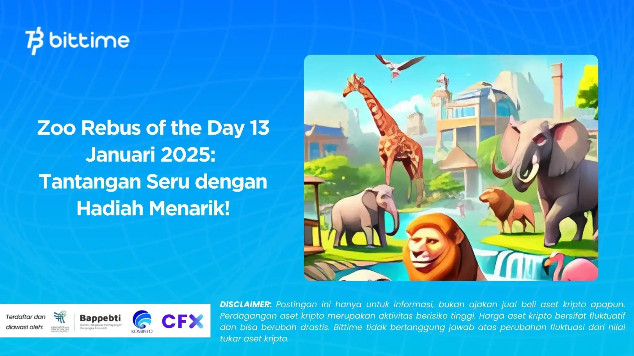 Zoo Rebus of the Day 13 Januari 2025 Tantangan Seru dengan Hadiah Menarik!.webp