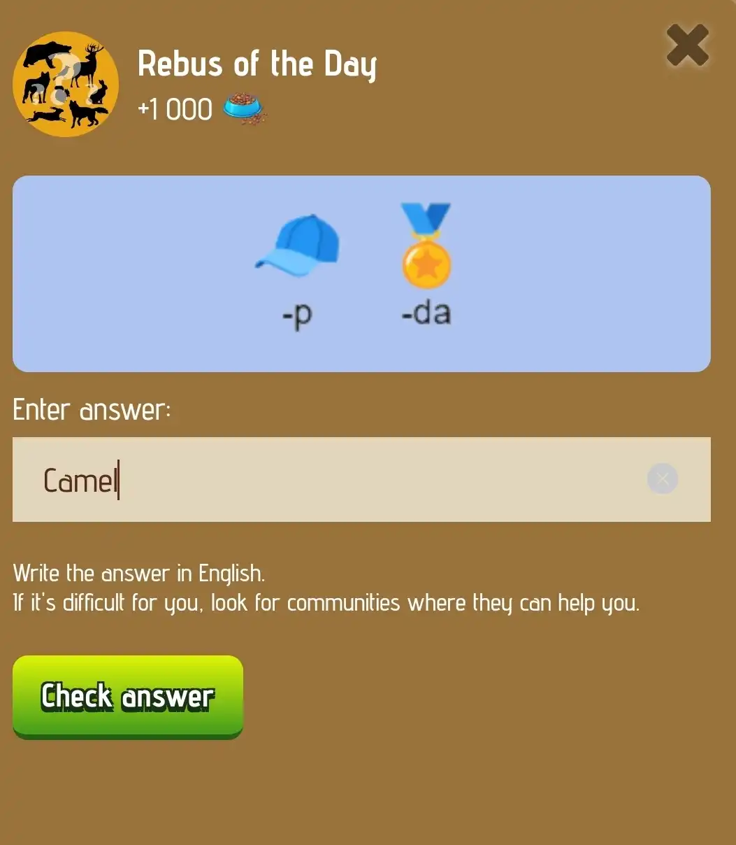 Zoo Rebus of the Day 13 Januari 2025 Tantangan Seru dengan Hadiah Menarik - jawaban.webp