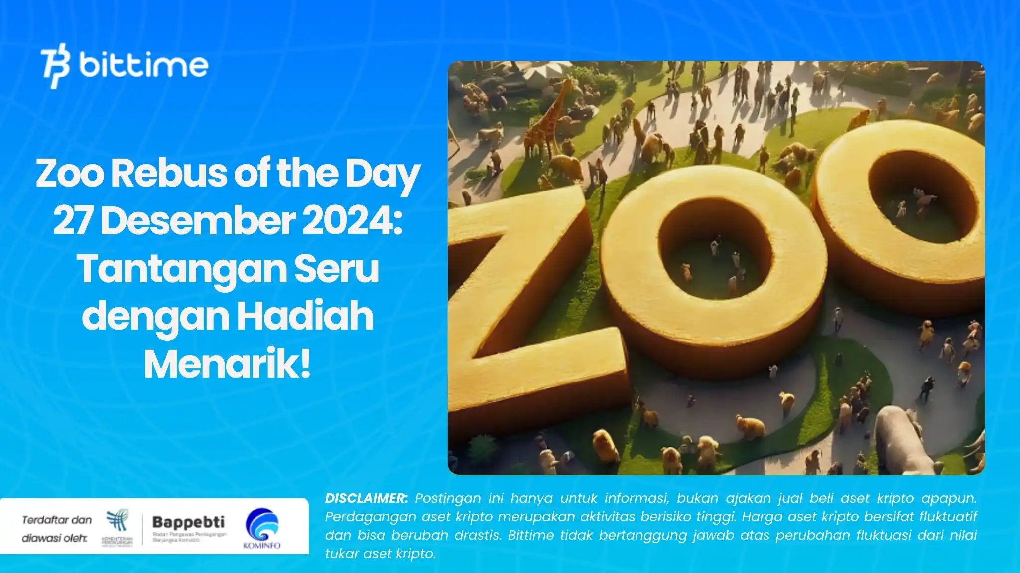 Zoo Rebus of the Day 27 Desember 2024 Tantangan Seru dengan Hadiah Menarik!.webp