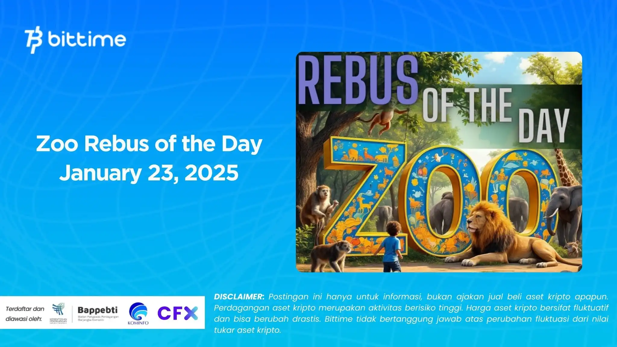 Zoo Rebus of the Day January 23, 2025