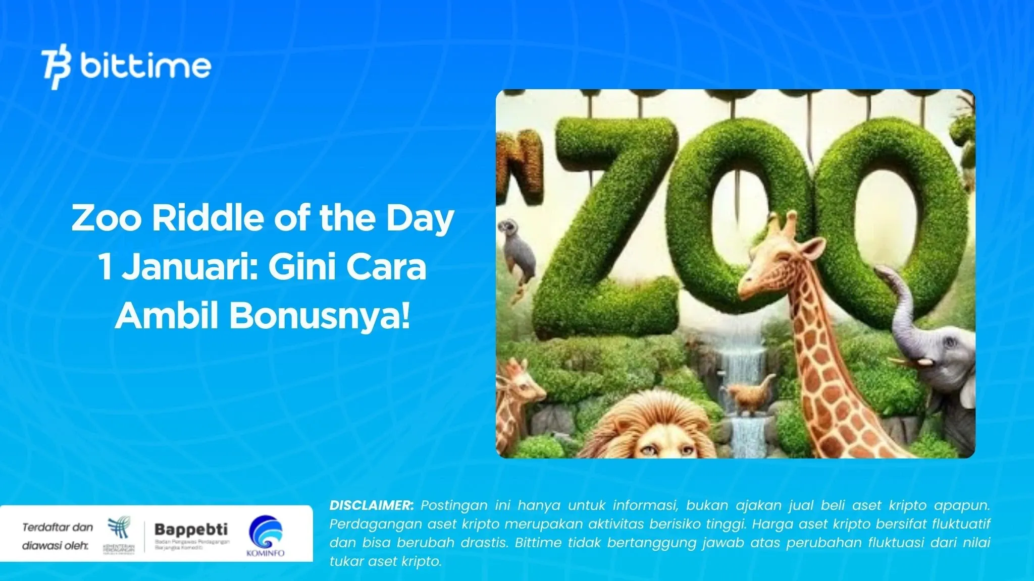 Zoo Riddle of the Day 1 Januari Gini Cara Ambil Bonusnya!.webp