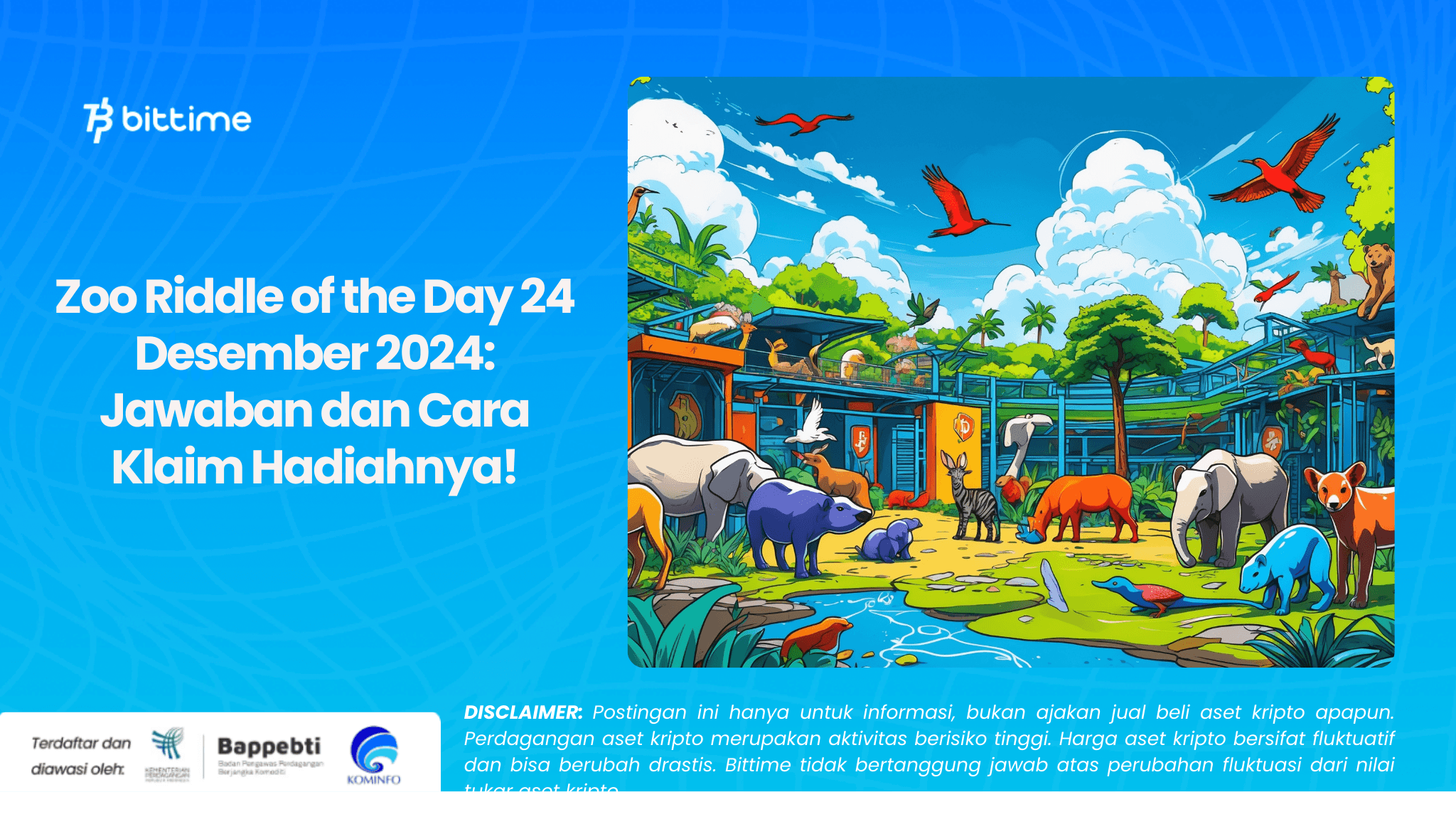 Zoo Riddle of the Day 24 Desember 2024 Jawaban dan Cara Klaim Hadiahnya!.pngZoo Riddle of the Day 24 Desember 2024 Jawaban dan Cara Klaim Hadiahnya!.png