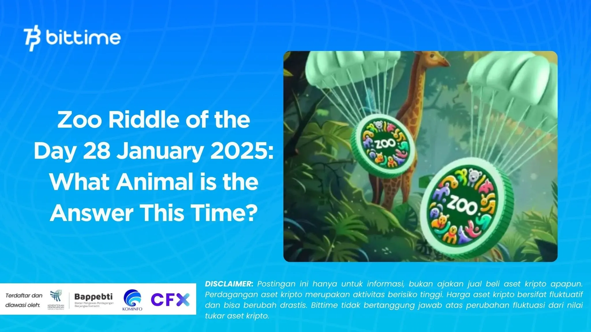 Zoo Riddle of the Day 28 January 2025: What Animal is the Answer This Time?