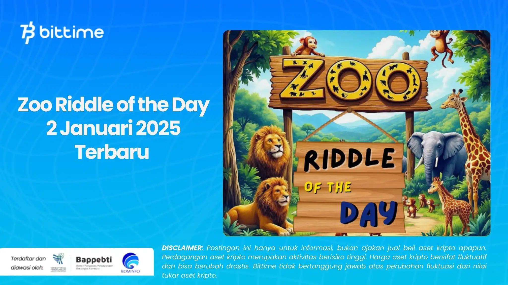 Zoo Riddle of the Day 2 Januari 2025 Terbaru .webp