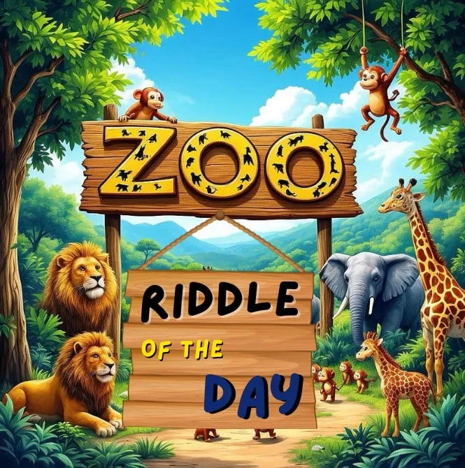 Zoo Riddle of the Day 14 Januari Jawaban Untukmu!