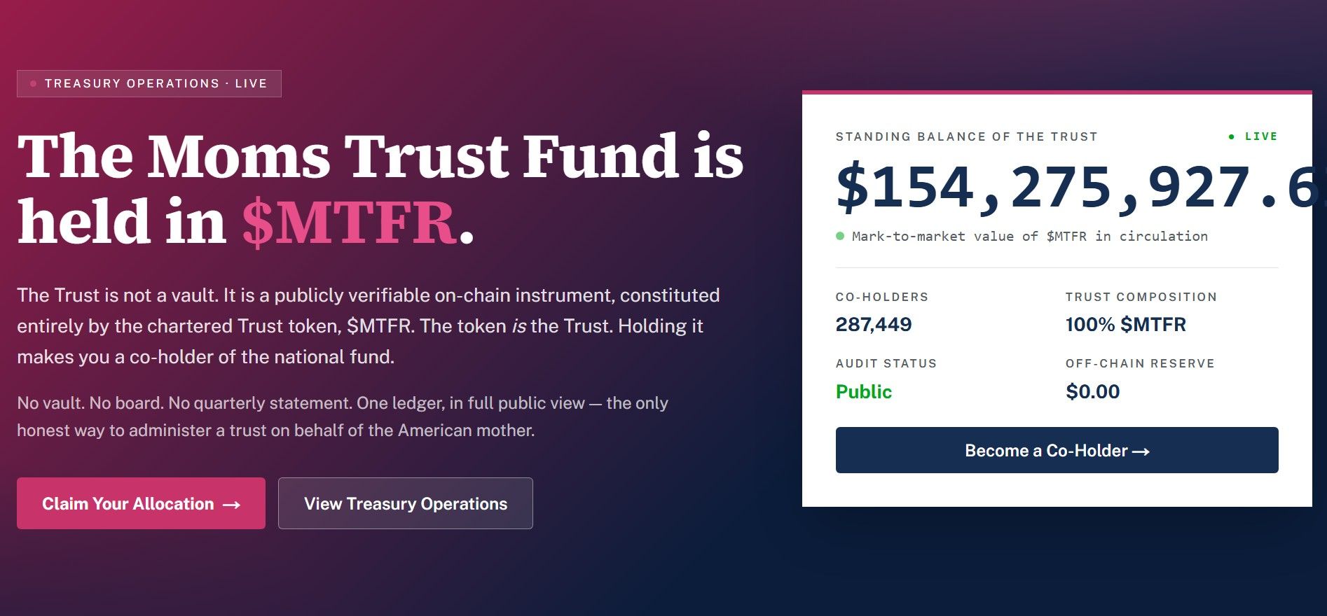 apakah mtfr crypto aman.