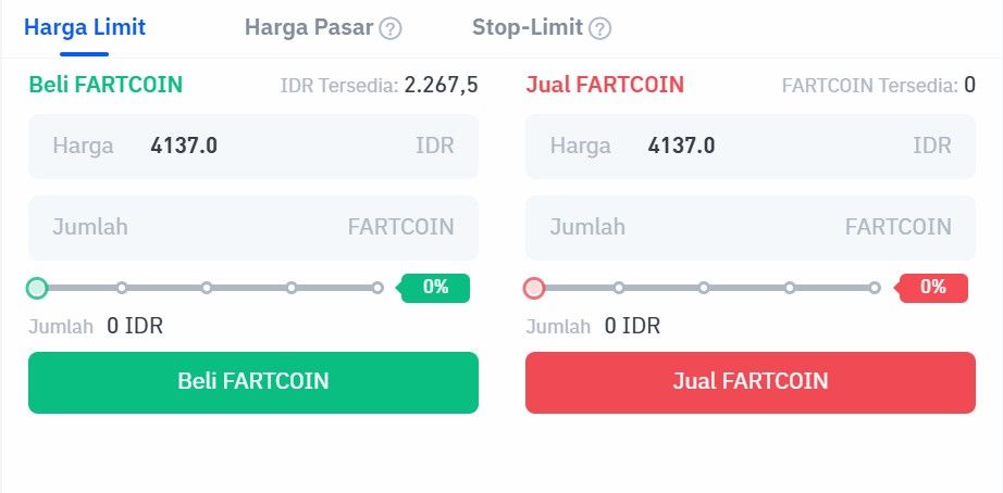 beli fartcoin dengan rupiah.