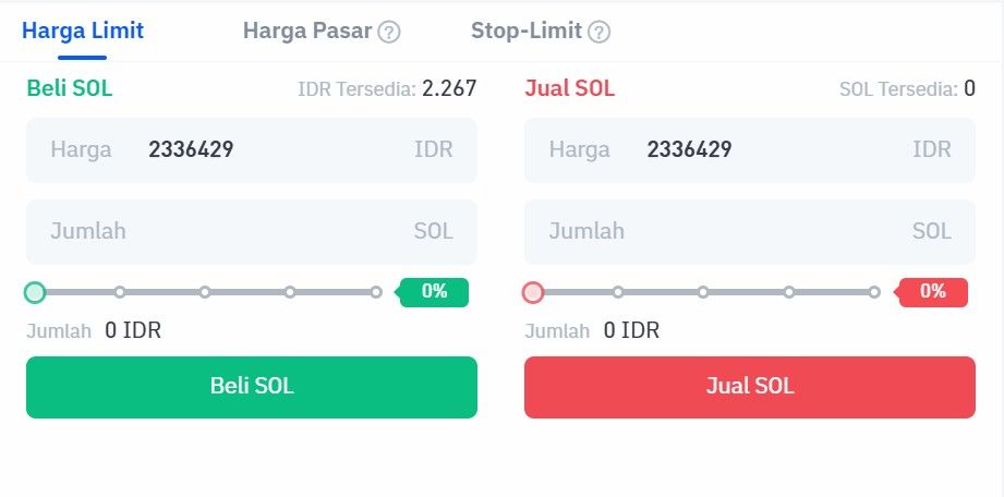 beli sol dengan rupiah.