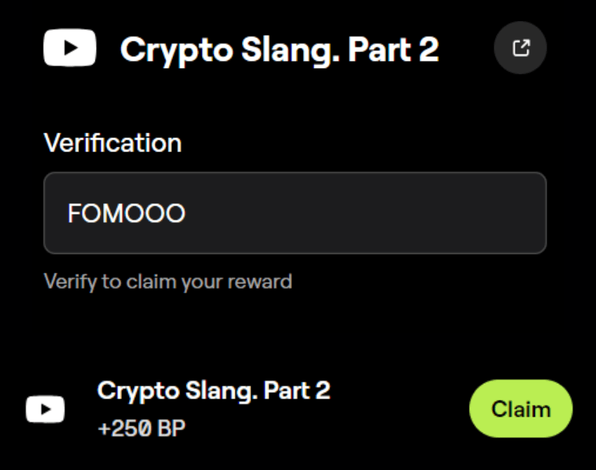 Blum YouTube Code Crypto Slang Part 2