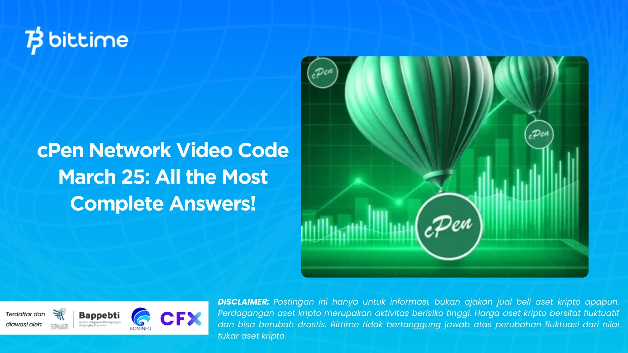 cPen Network Video Code March 25: All the Most Complete Answers!