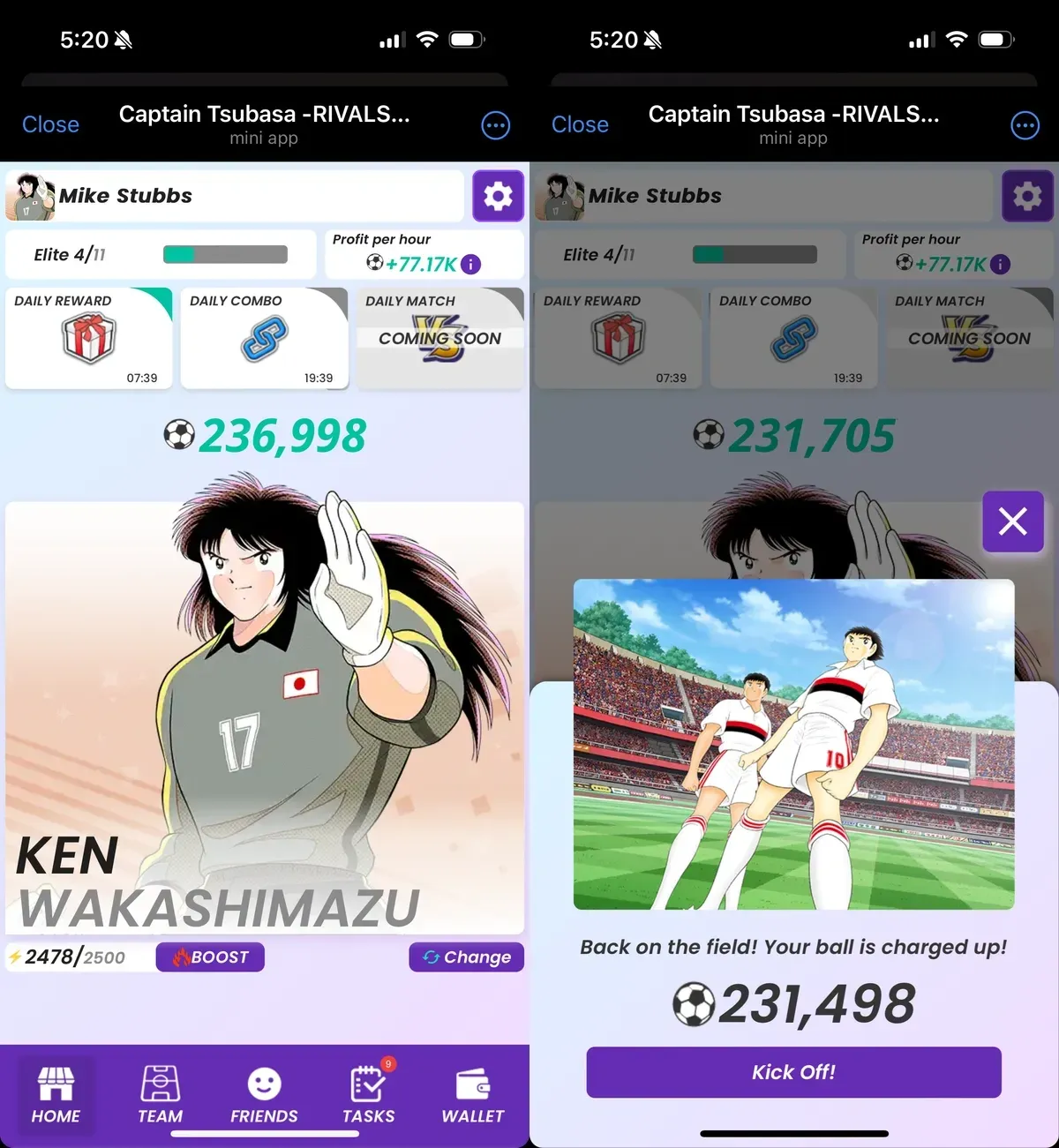 Cara Main Captain Tsubasa Rivals Biar Dapat Koin Banyak