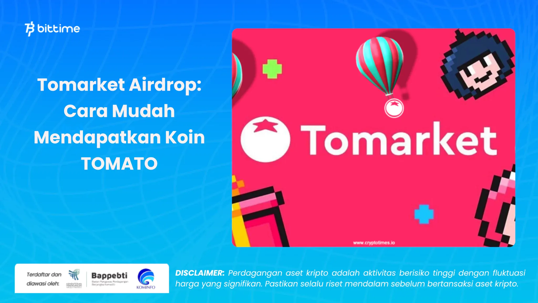 cara mendapatkan tomarket airdrop - bittime