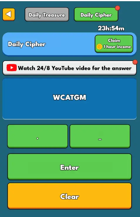 Daily Cipher Cat Gold Miner 24 Agustus Kode dan Petunjuk Terbaru (1).webp