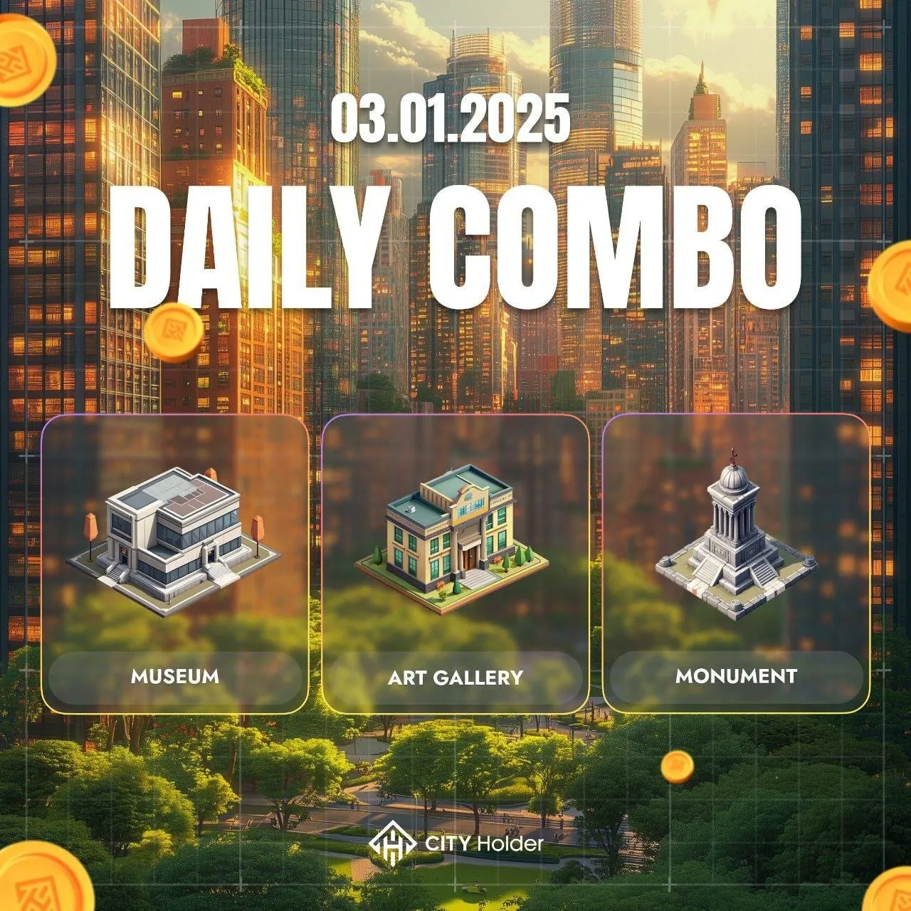 City Holder Daily Combo 4 Januari 2025, Klaim Hadiah Hari Ini