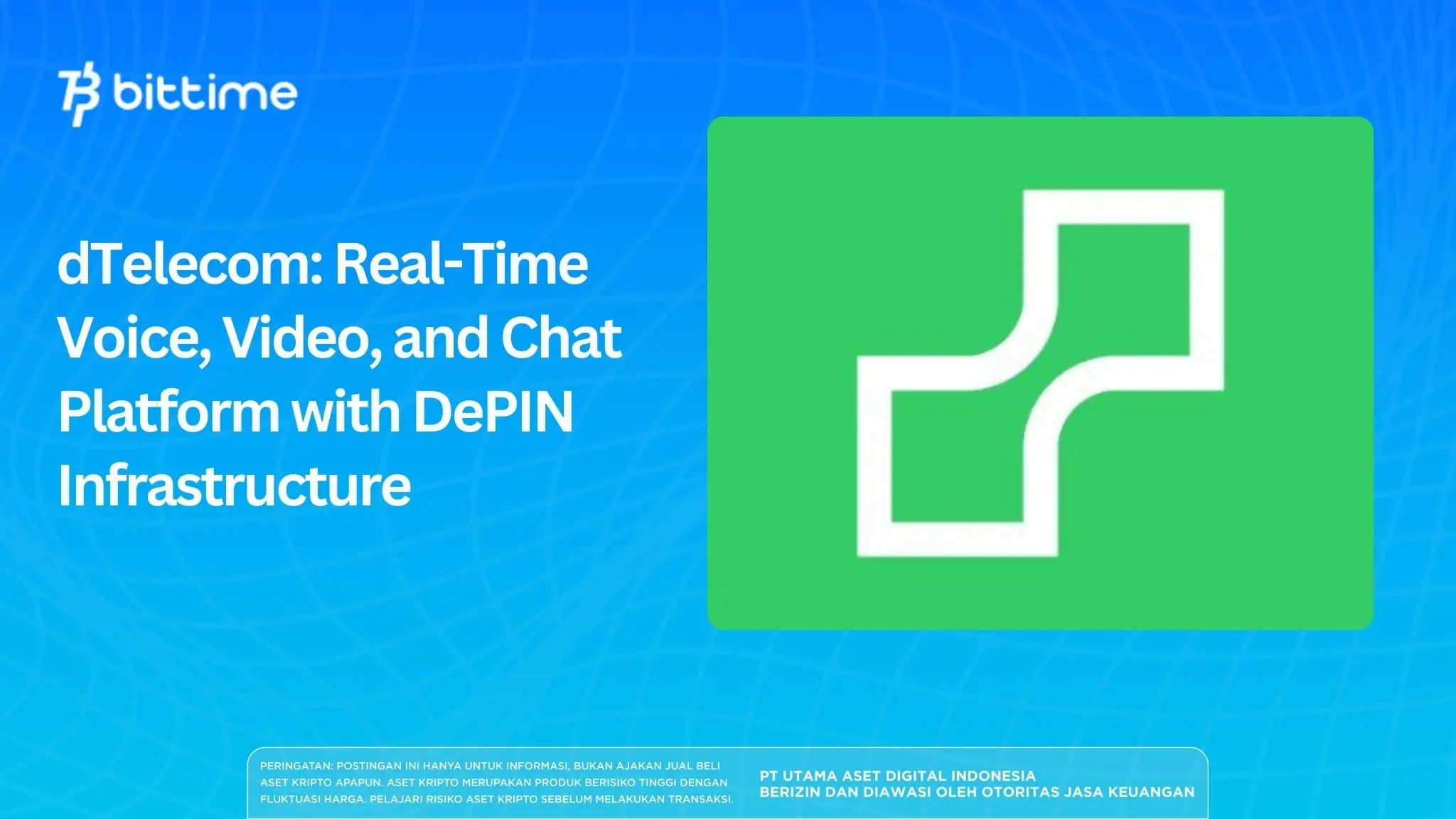 dTelecom: Real-Time Voice, Video, and Chat Platform with DePIN Infrastructure
