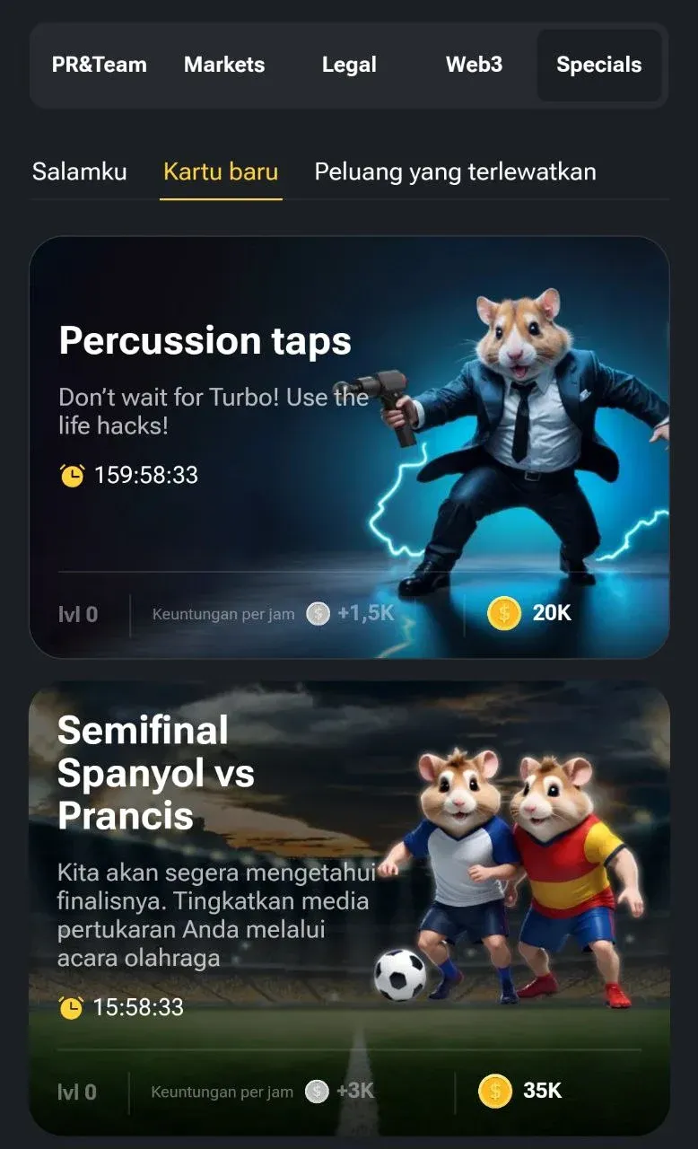 Daily Combo Hamster Kombat 10 Juli - Bittime