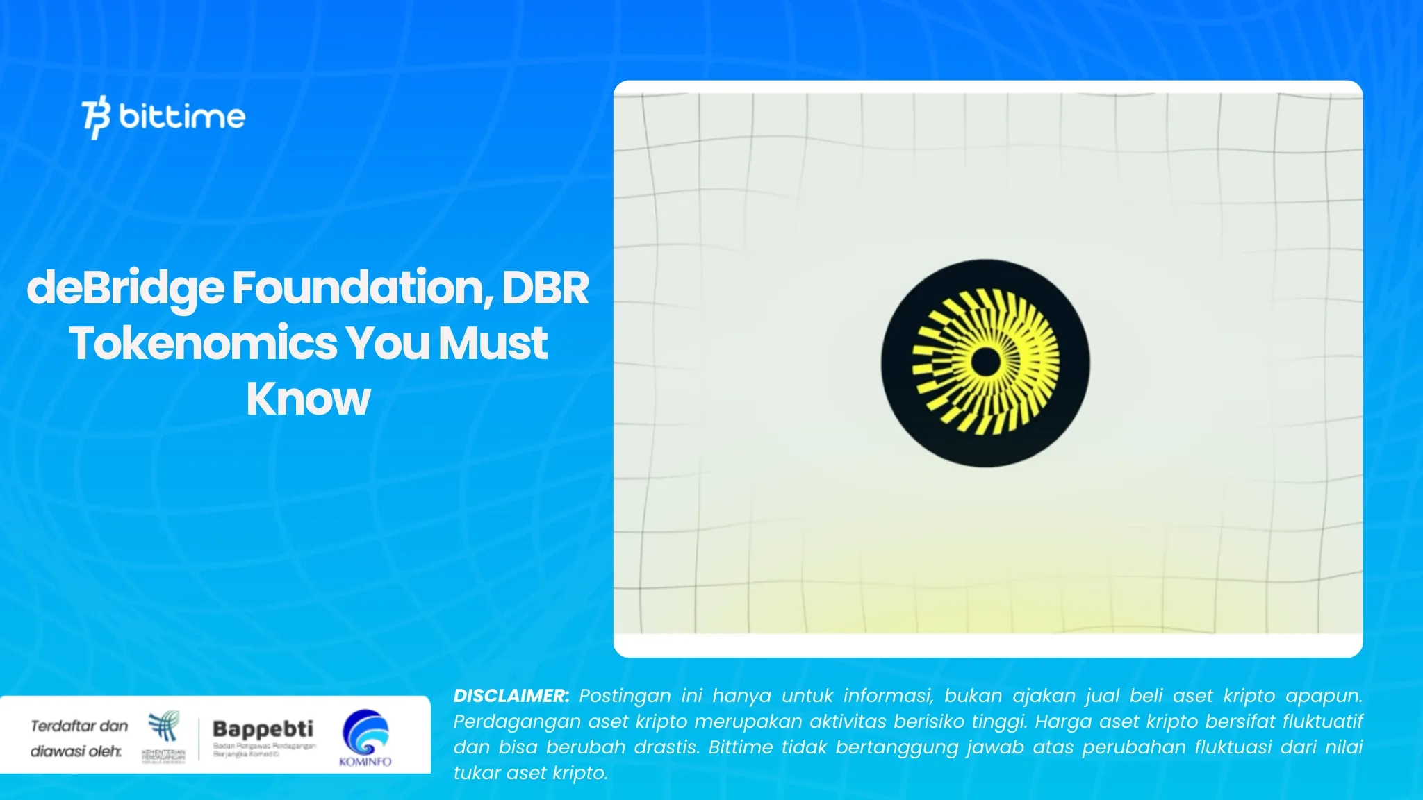 deBridge Foundation, Tokenomics DBR yang Wajib Kamu Ketahui