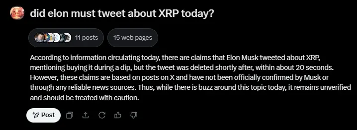 Elon Musk Tweet Soal XRP Ini Buktinya!