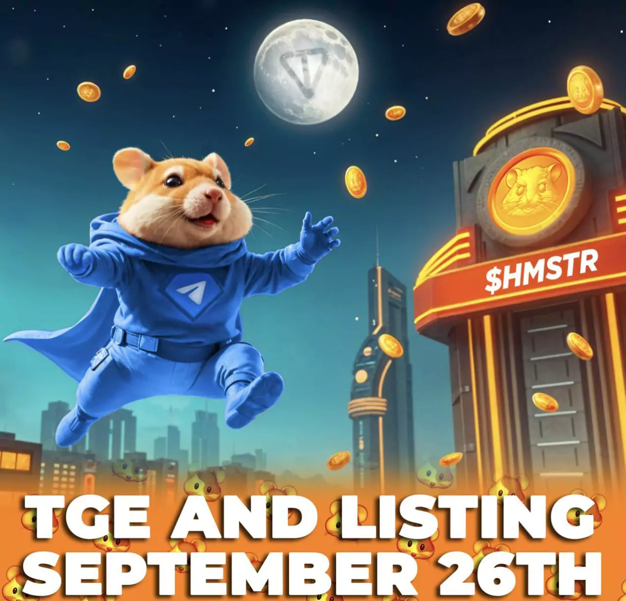 Hamster Kombat Rilis Token dan Airdrop Koin HMSTR pada September