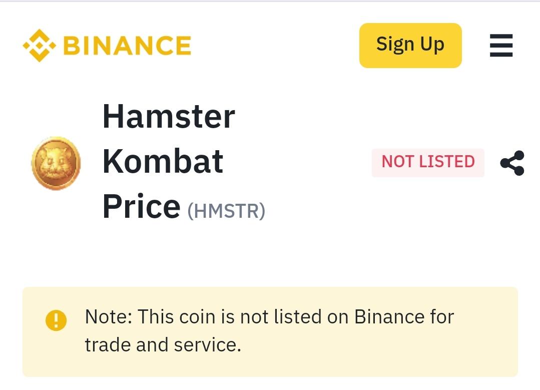 hamster kombat listing koin hmstr 