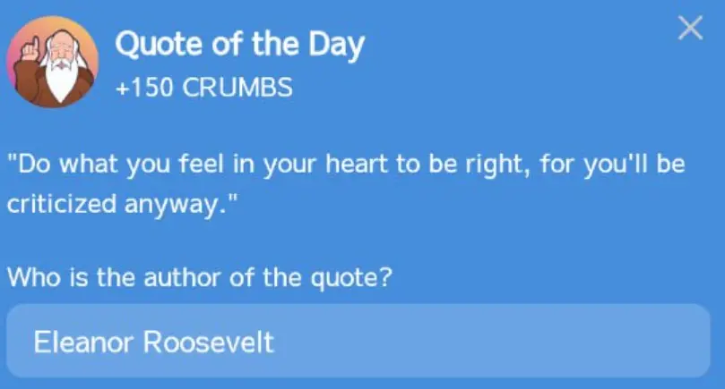 hrum quote of the day 15 maret 2025.