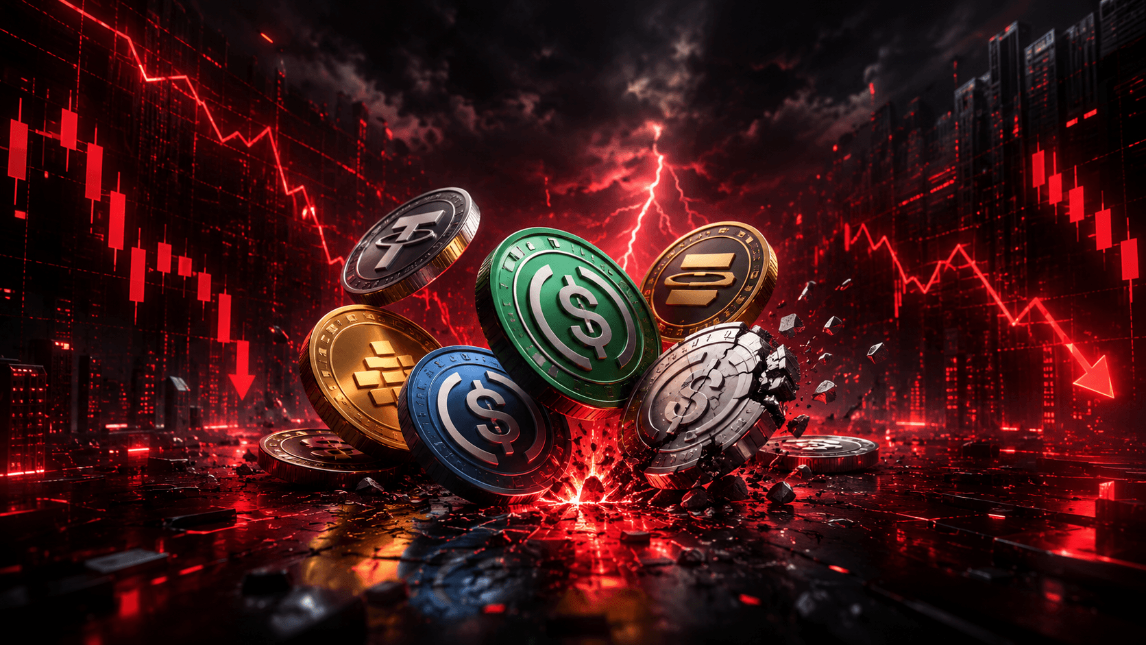 Market Stablecoin Turun Terbesar Sejak Terra-LUNA 2022