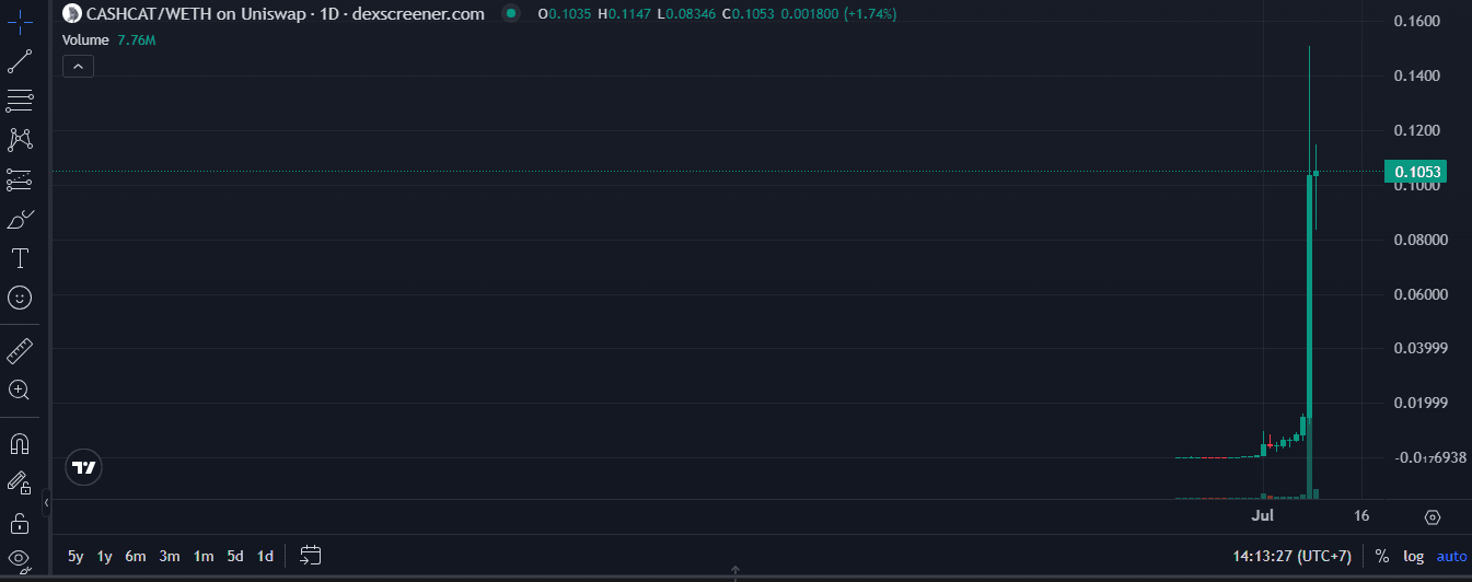 Apa Itu Cashcat Token? Memecoin Baru di Robinhood Chain