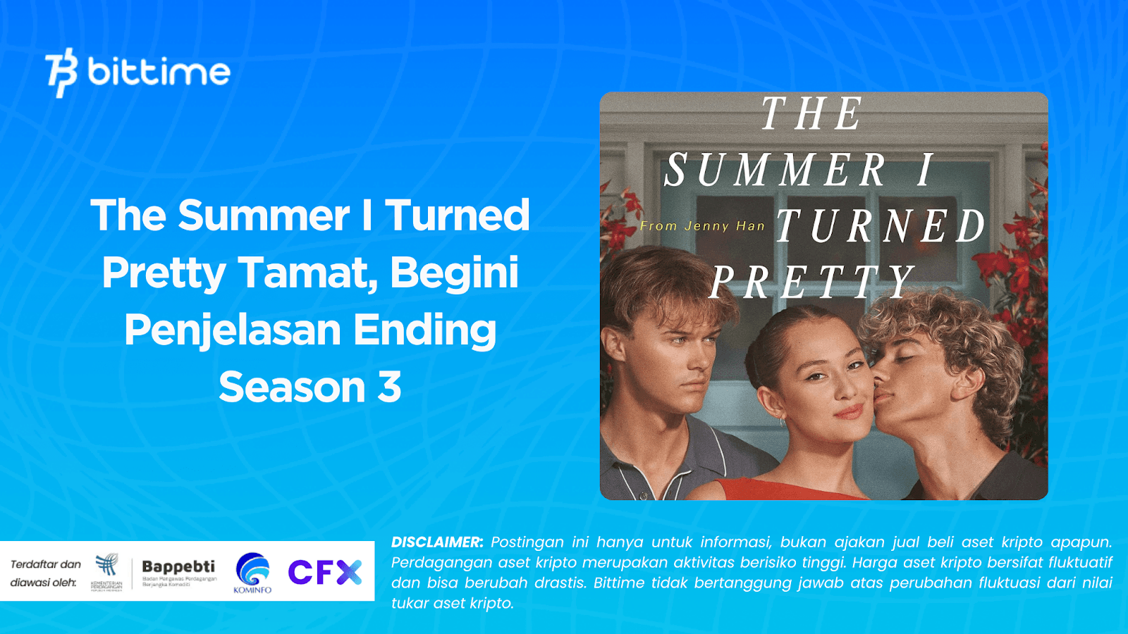The Summer I Turned Pretty is End, Here's the Explanation of Season 3's Ending
