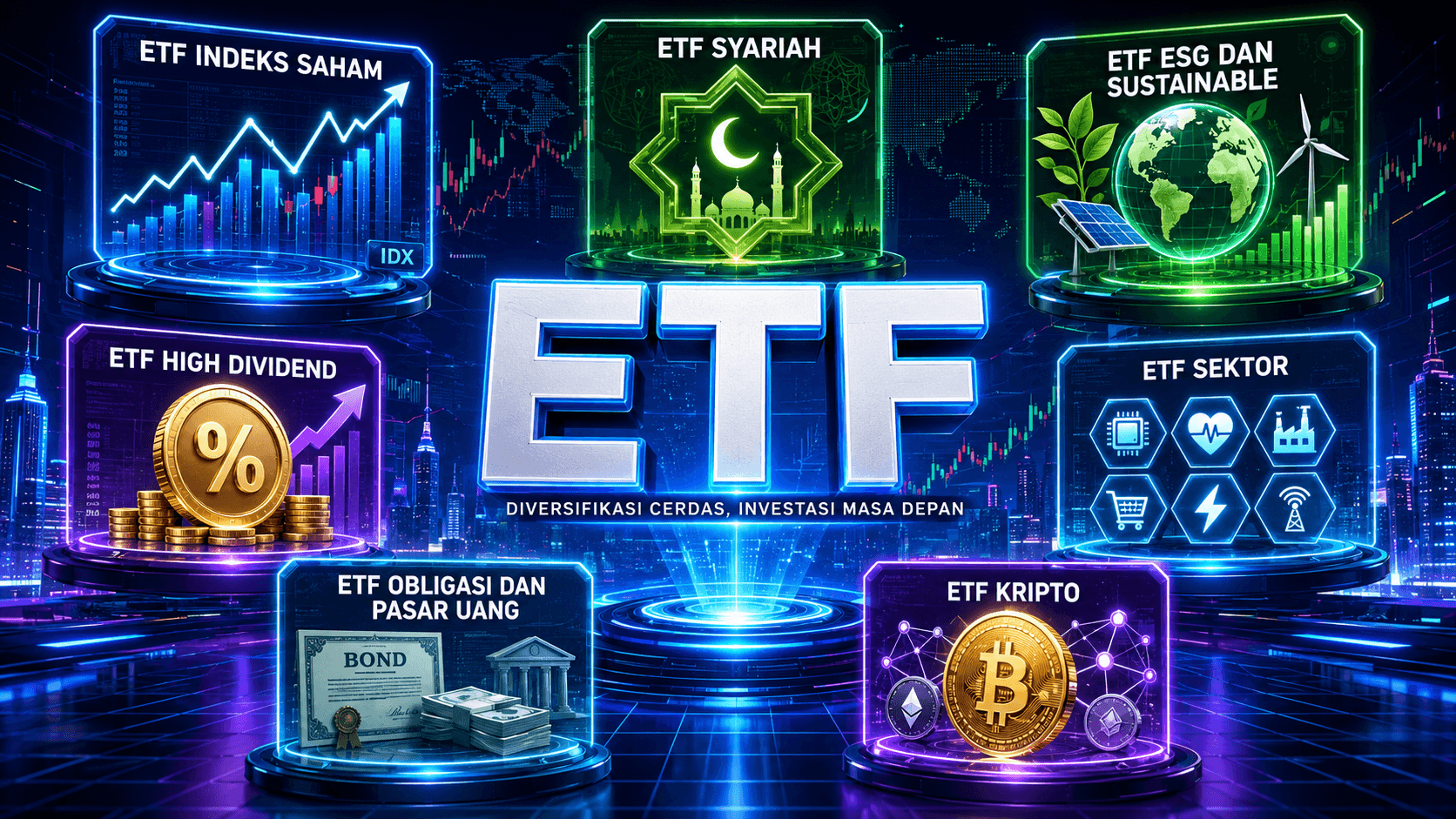 Apa Itu ETF? Jenis ETF Populer di Indonesia & Cara Investasinya
