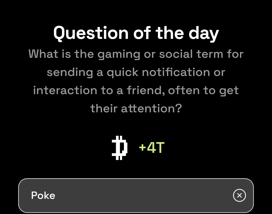 Dropee Question of the Day 5-6 November 2025