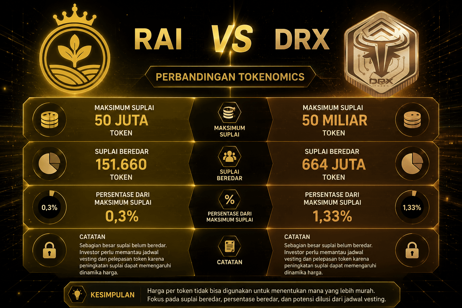 RAI Token vs DRX Token, Mana Crypto Indonesia yang Lebih Menarik?