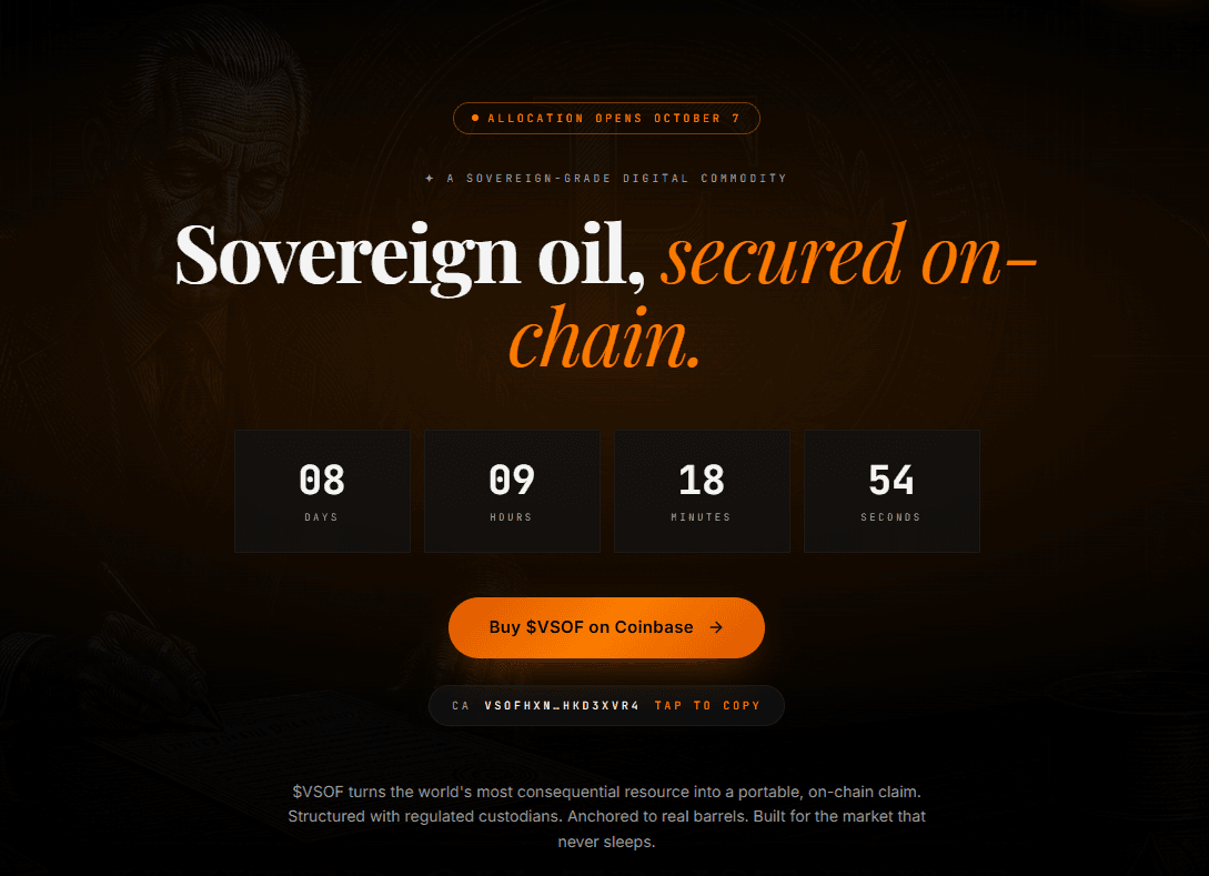 VSOF Coin Legit ? Review Vanguard Strategic Oil Fund dan Risiko VSOF Token
