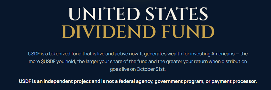USDF and Trump: Is There Really a Connection to the Trump Dividend?