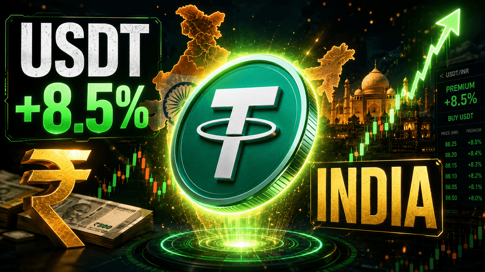 USDT Premium India 8,5%: Penyebab dan Dampak Terkini