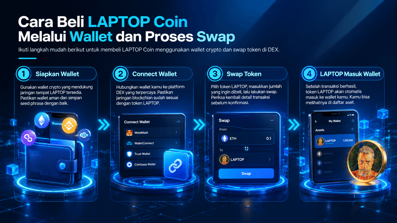 Cara Beli LAPTOP Coin: Panduan Lengkap Token Hunter Biden’s Laptop